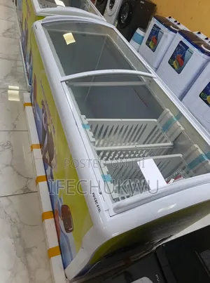 Original High Quality Polystar 615litters Showcase Glass Freezer Doors