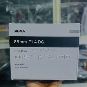 Sigma Lens 85mm F1.4 Dg