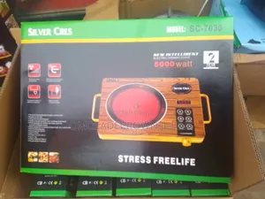 5000w Silver Crest Infrared, Electric Cooker