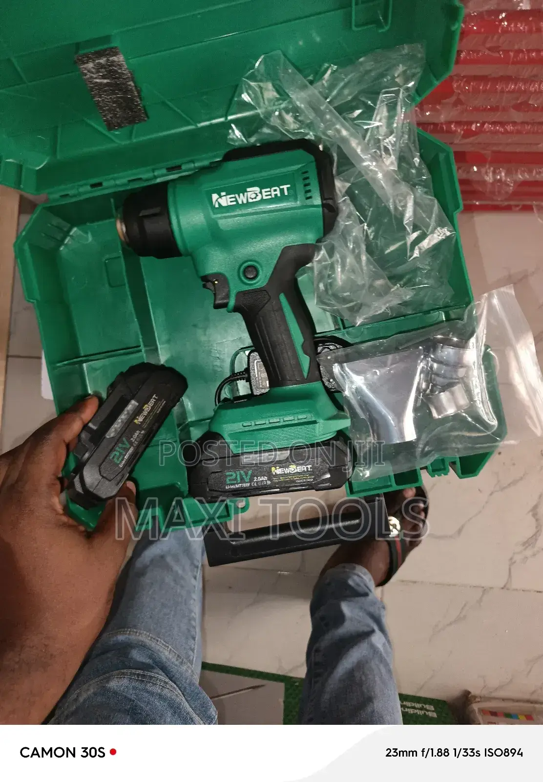 Cordless Heat Gun 21v
