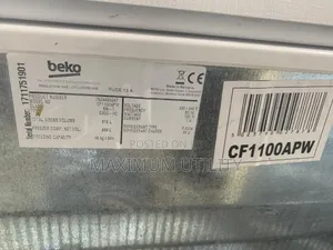 Beko Very Clean Uk Used 315ltrs Deep Freezer With a Thick Body