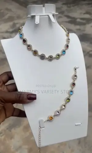 Loves Choker and Bracelet Set