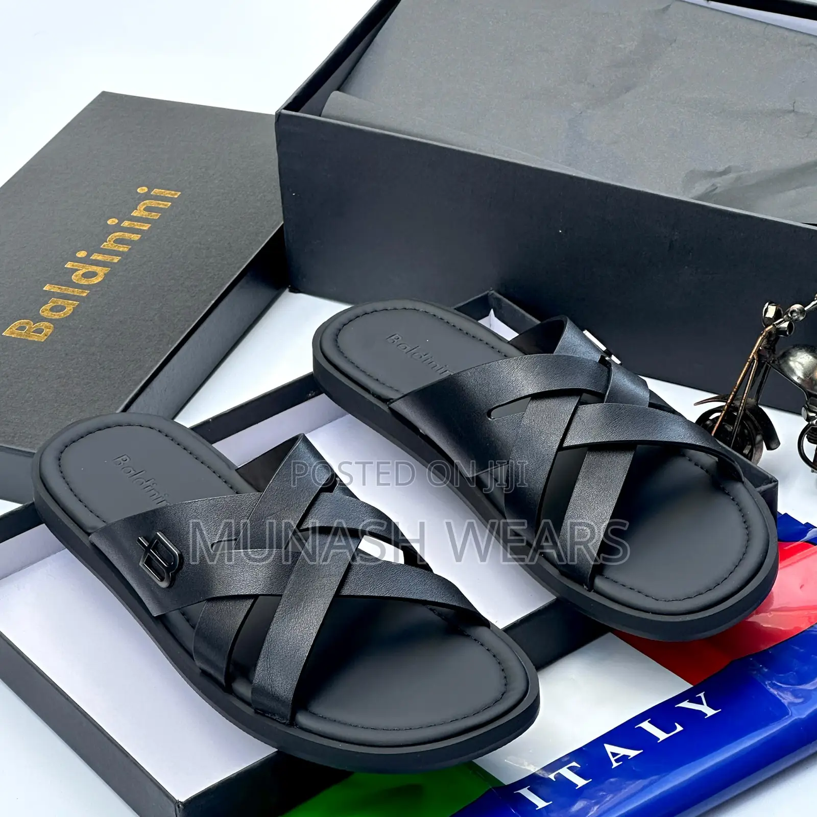 Baldinini Leather Slipers 40-46