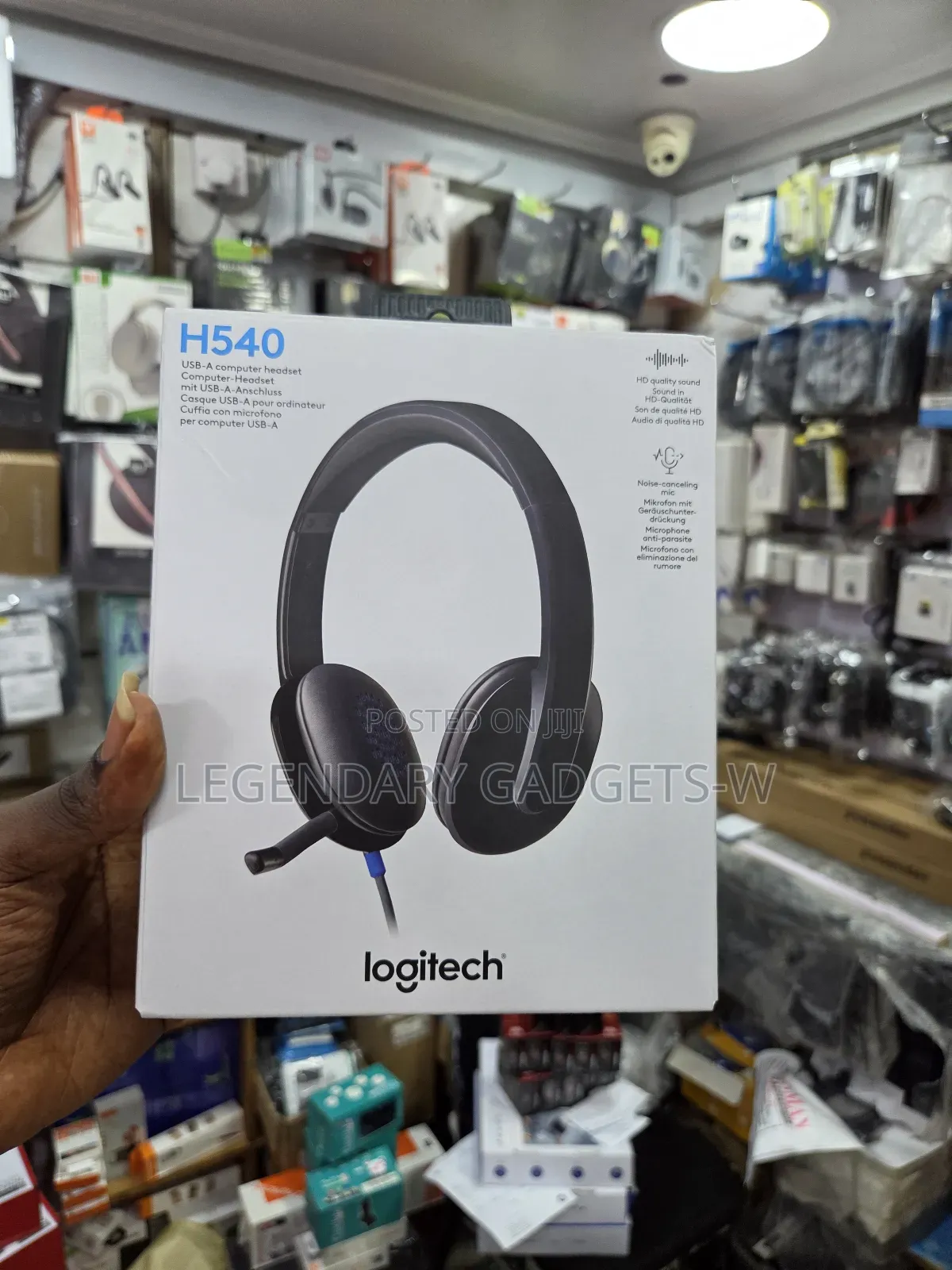 Logitech H540 Headset Usb-a Computer Headset With Noise Cancelling Mic