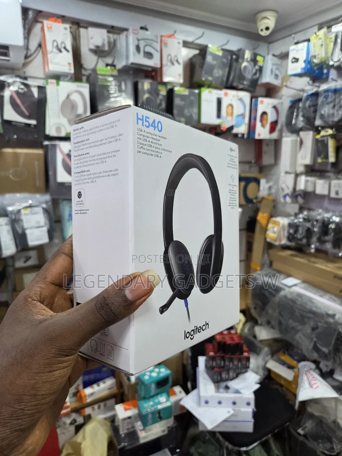 Logitech H540 Headset Usb-a Computer Headset With Noise Cancelling Mic