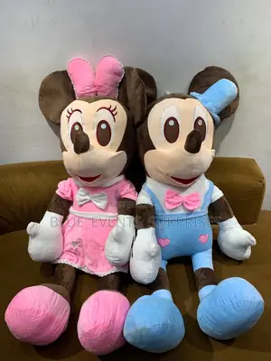 Mickey Minnie Plushies