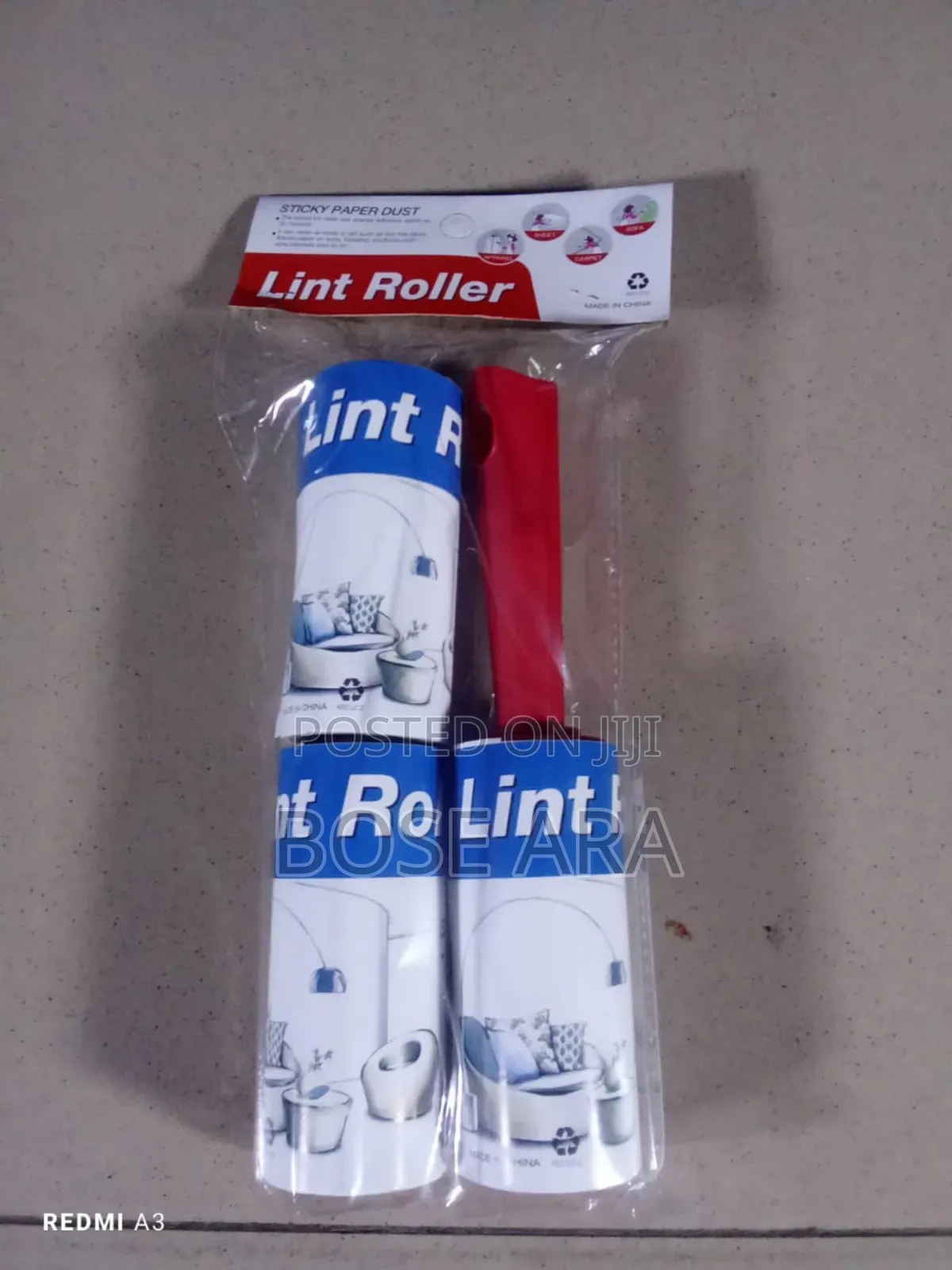 Lint Roller Wool Remover From Cloth and Couch 2pieces