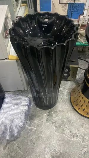 Black Standing Counter Basin