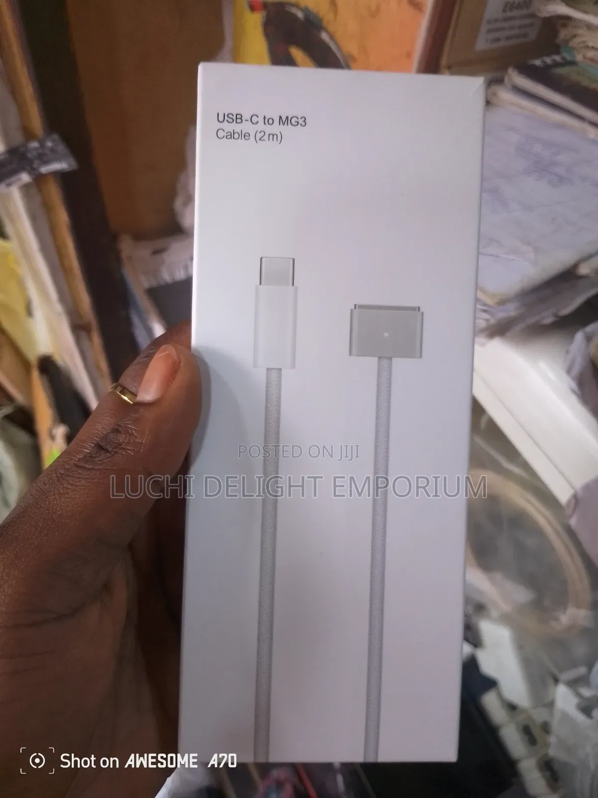 Usb C To Magsafe3 Charge Cable 2m For Apple Macbook Laptops