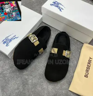 Original Buuberry Suede Urchin Clogs