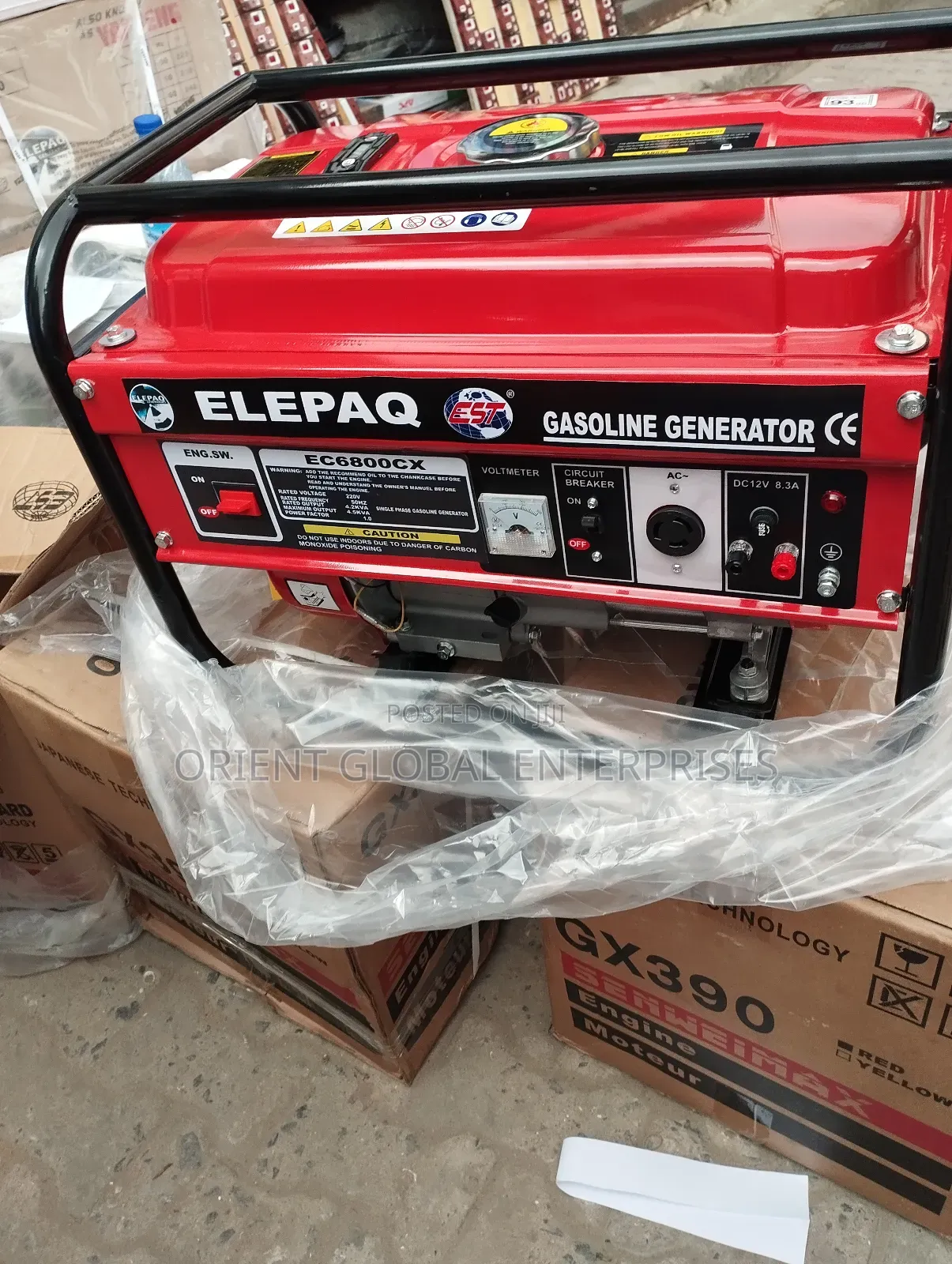 Elepaq Ec5800cx Generator