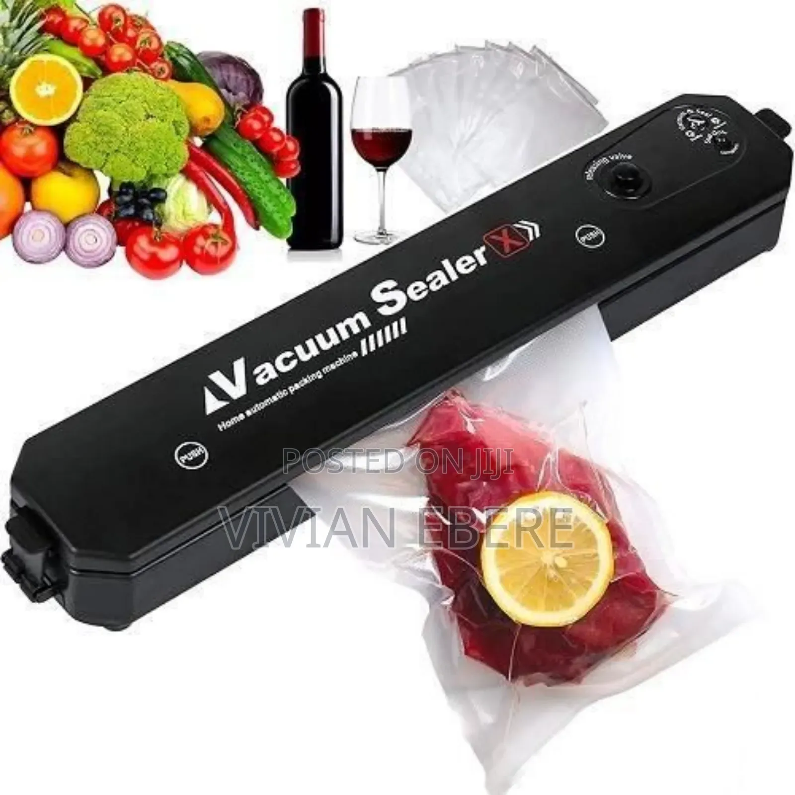Vacuum Sealing Machine With 10 Sheets of Nylon