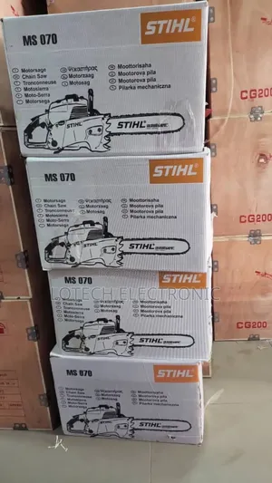 Powerful Stihl Ms 070 Chainsaw Ideal for Heavy-Duty Cutting of Large