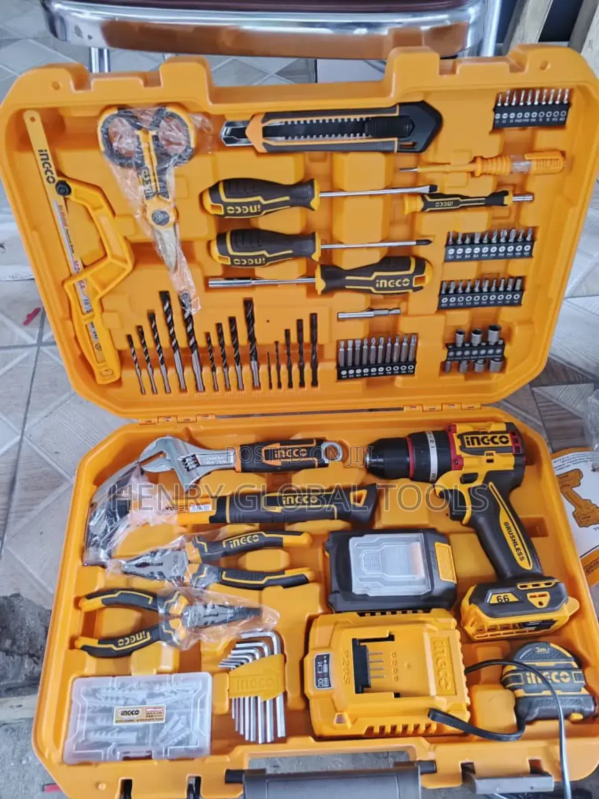 20v 165pcs Ingco Tools Set