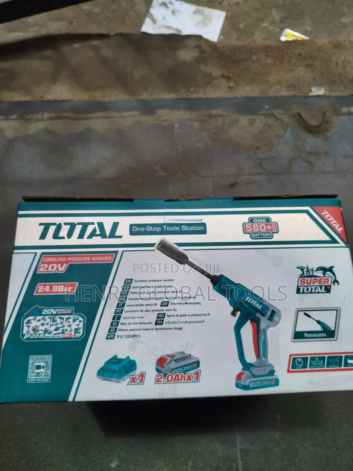 20v Total Pressure Washer
