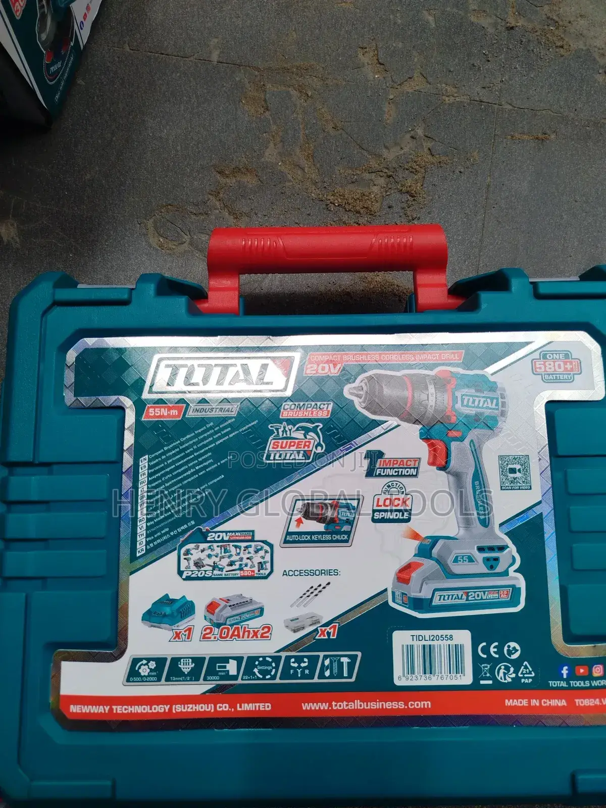 20v Total Impact Compart Drill