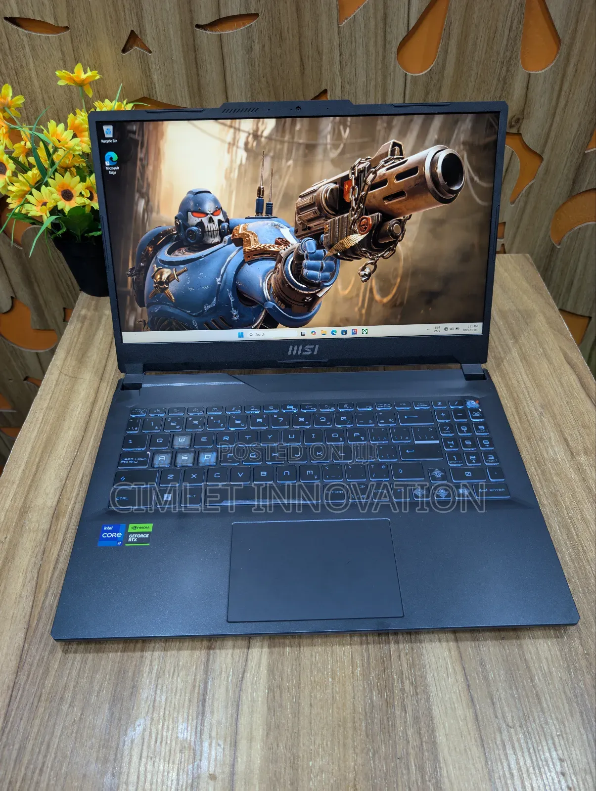 Laptop MSI Cyborg 15 16GB Intel Core i7 SSD 512GB