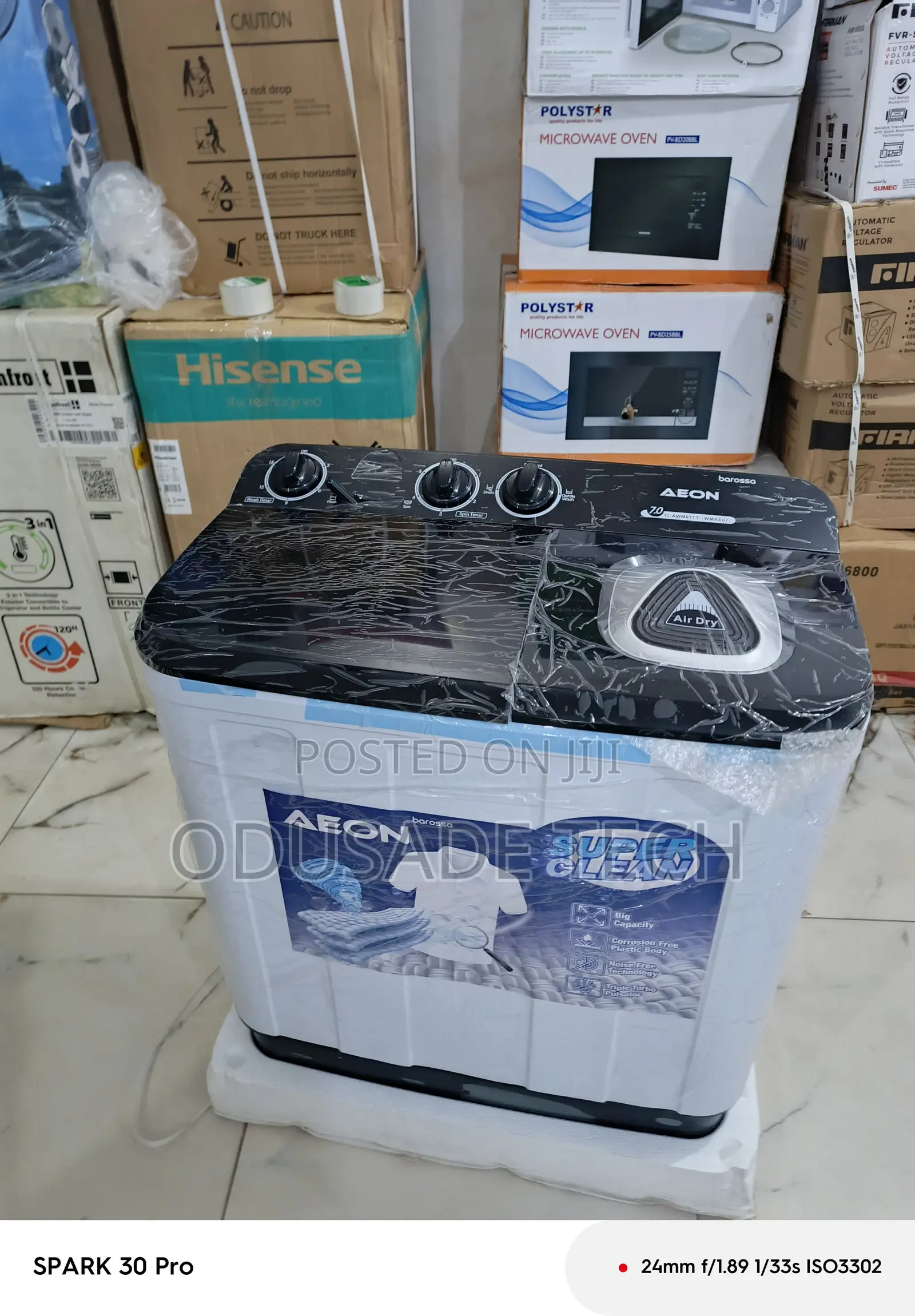 Aeon 7kg Washing Machine – Efficient Washing