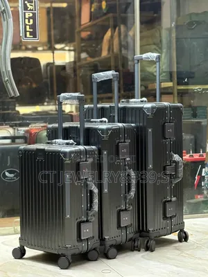 Original Luggage Set (3in1)Sizes In L28"/M24"/S20"Aluminium High Grade