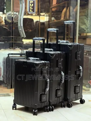 Original Luggage Set (3in1)Sizes In L28"/M24"/S20"Aluminium High Grade