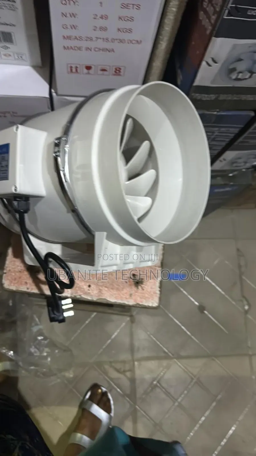 8" Inline Ducting Fan