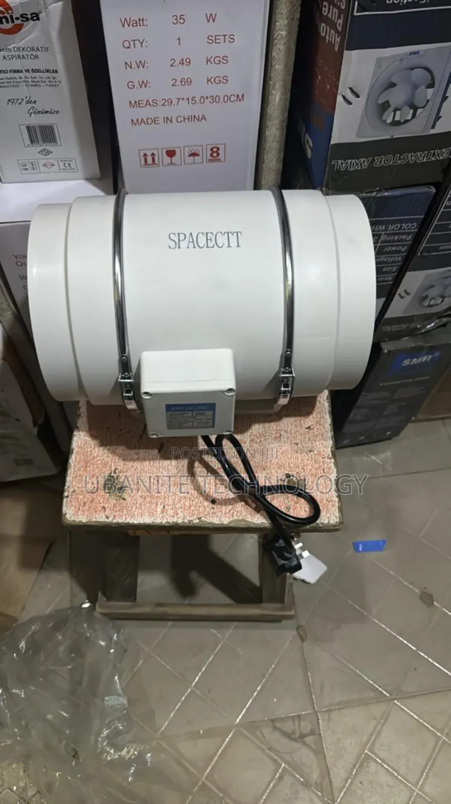 8" Inline Ducting Fan