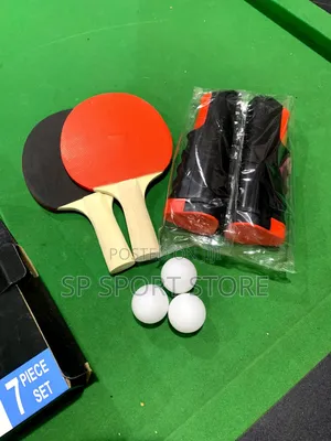 Retractable Table Tennis Net With Bat