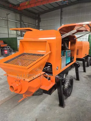 Concrete Pump With 40m Pipe and Accessories
