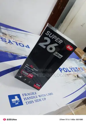 New Itel S26 Ultra 256 GB Black