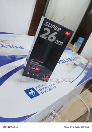 New Itel S26 Ultra 256 GB Black