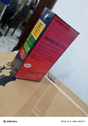 New Itel S26 Ultra 256 GB Black