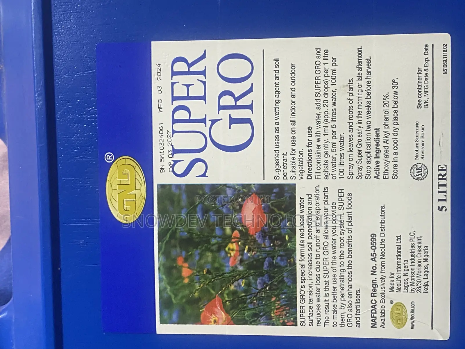 Super Gro Fertilizer/Suppliment