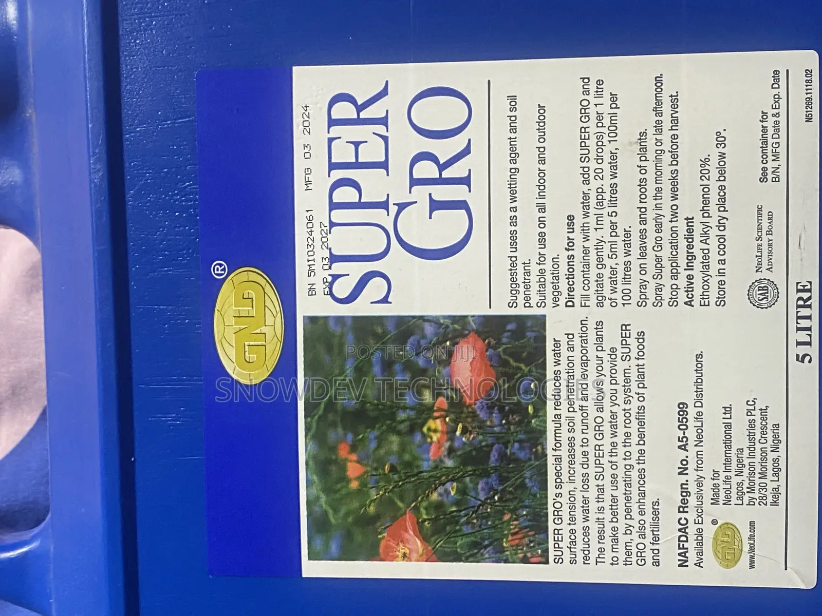 Super Gro Fertilizer/Suppliment