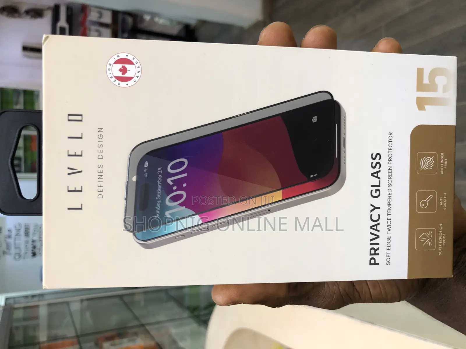Levelo iPhone 15 Screen Guard