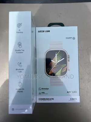 Green Lion Communicate Ultra Smart Watch - White