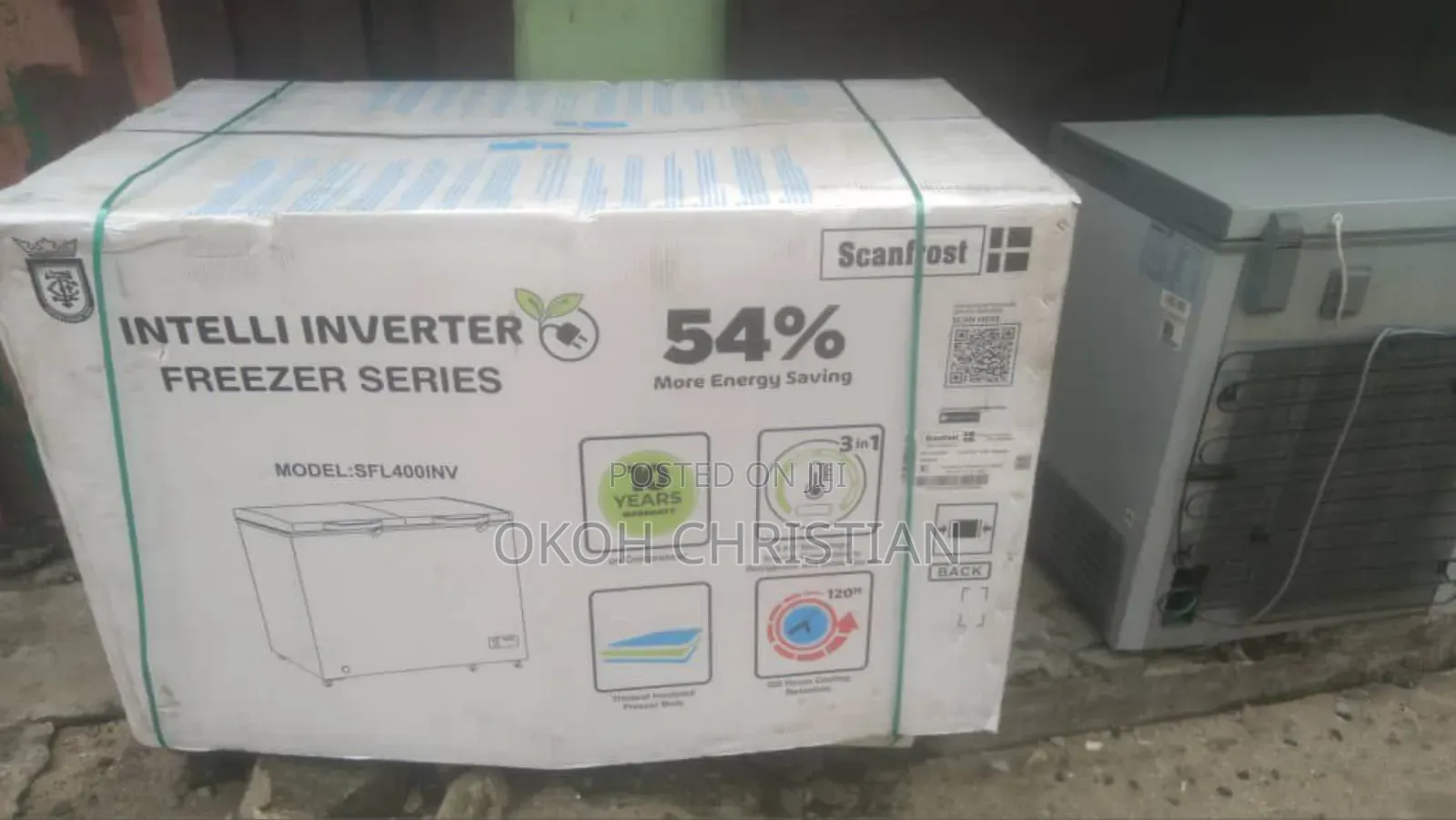 Scanfrost Inverter Deep Freezer