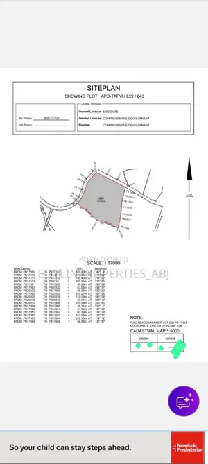 Fcda R of O, Mixed Use Comprehensive Development at Apo Tafyi. Abuja