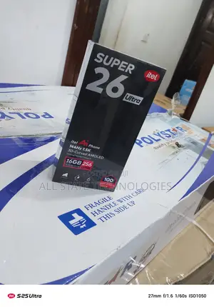 New Itel S26 Ultra 256 GB Black