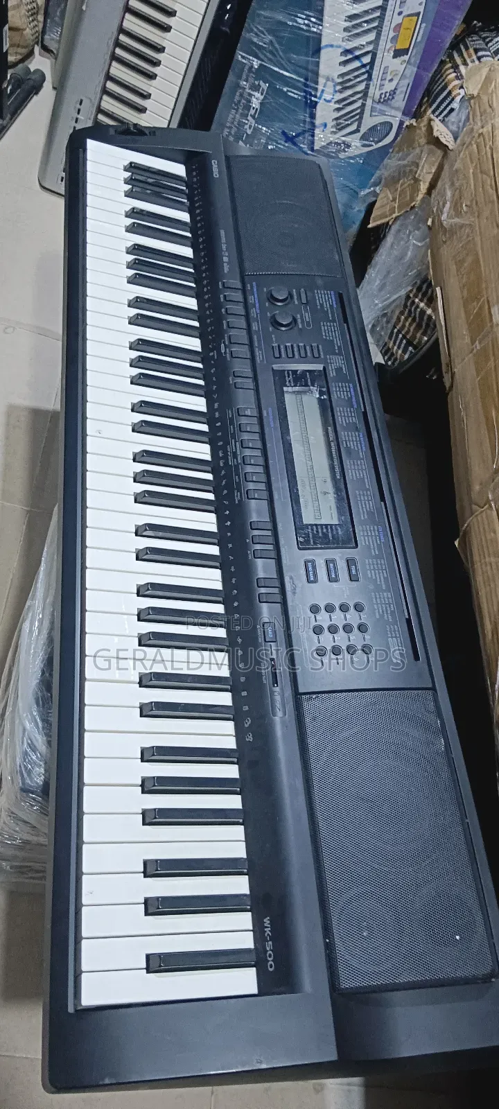 Uk Used Casio Wk-500 Keyboard