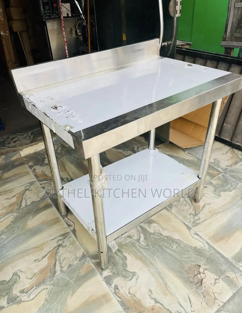 3ft Work Table With Back