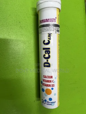 Immunecare Calcium/Vitamin D3/Vitamin C (Effervescent) by 20tab