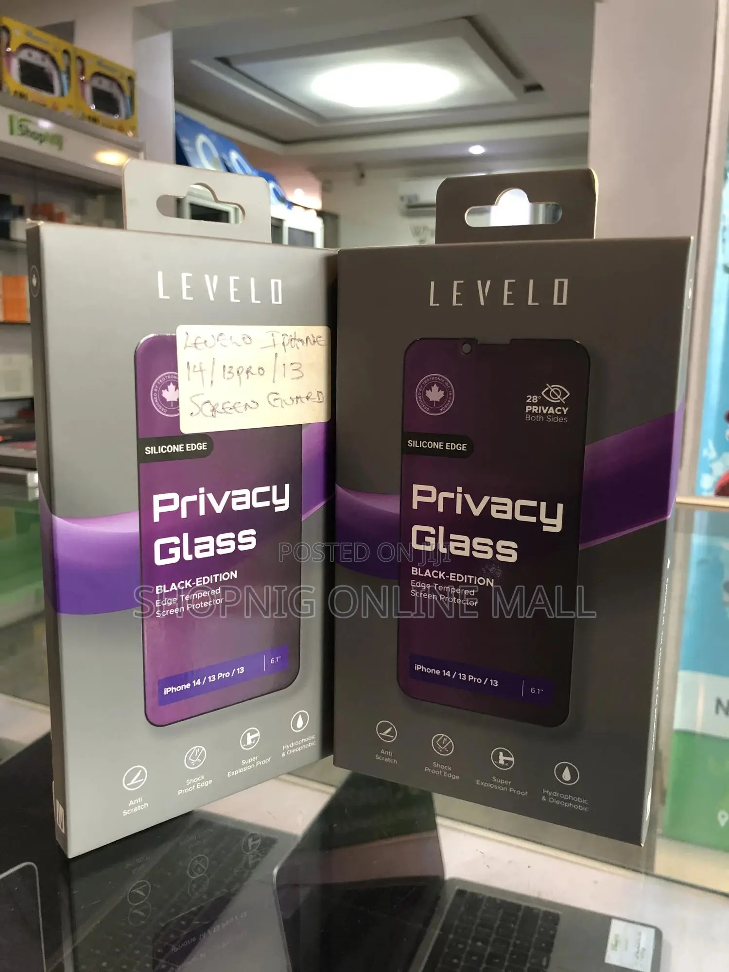 Levelo iPhone 14/13 Pro/13 Screenguard