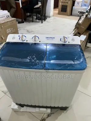 Skyrun 6kg Twin Tub Washer Spb70-1245 – Simple to Use Control Knobs