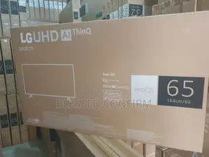 Lg 65" Smart Tv With Youtube and Netflix