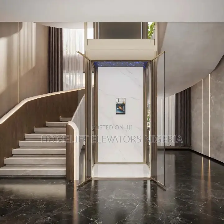 6-Floor Stainless Steel Passenger Elevator Lift System