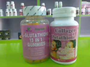 Collagen+Glutathione+ L-Glutathione 3 in 1 Gummies: Natural Skin Glow