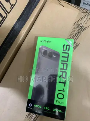 New Infinix Smart 10 Plus 128 GB Black