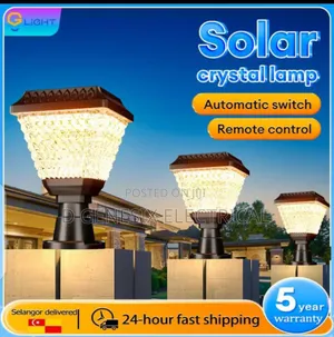 Solar Fence Light