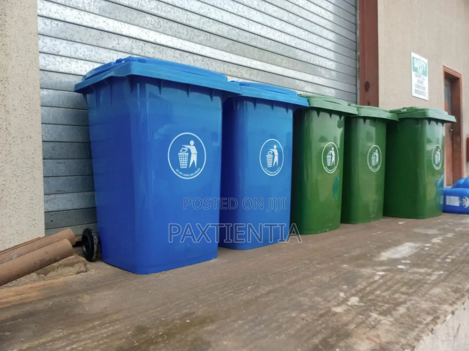 Recycling Waste Container With Lid