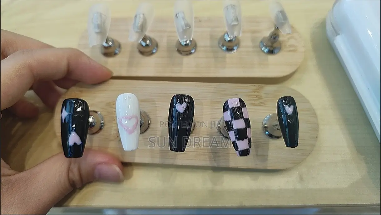 Nail Stand Nail Base Salon Tools Press on Nails